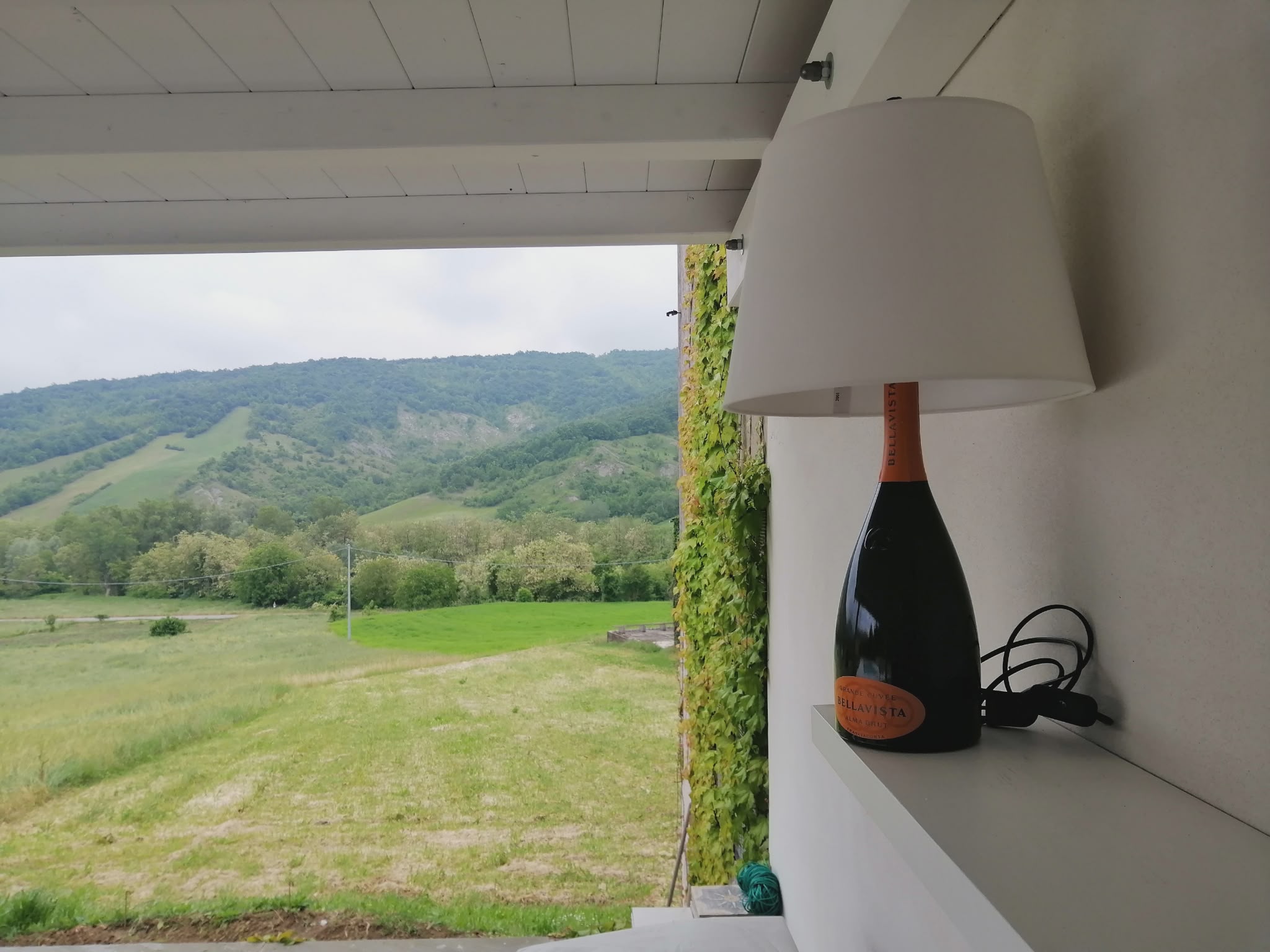 Lampada Bellavista con vista Appennino
